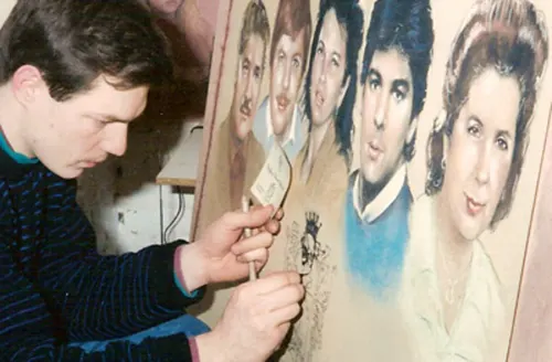 1989 Retratos al pastel
