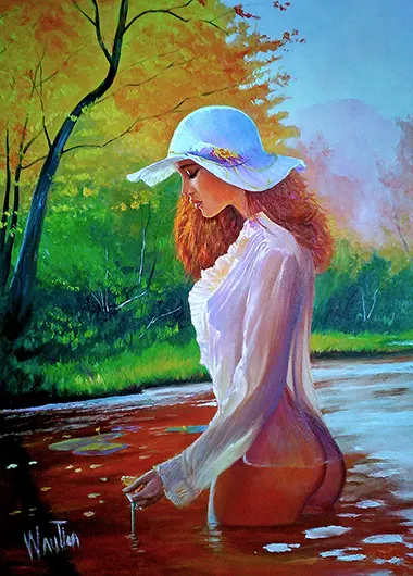 Oil painting