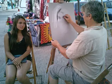 Retrato en vivo