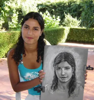 Retrato en vivo