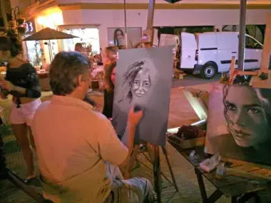 Retrato en vivo
