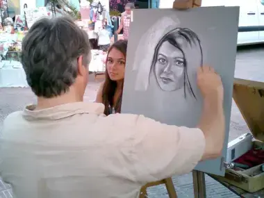 Retrato en vivo