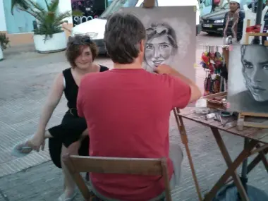 Retrato en vivo