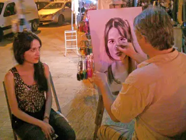 Retrato en vivo