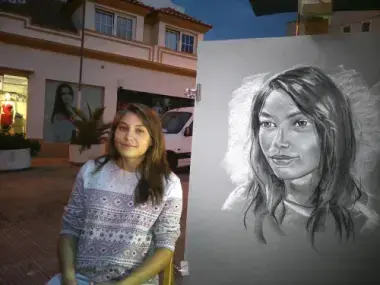 Retrato en vivo