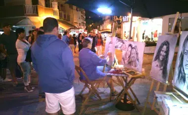 Retrato en vivo