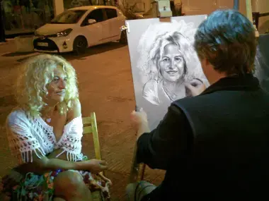 Retrato en vivo