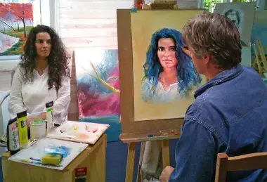 Retrato en vivo