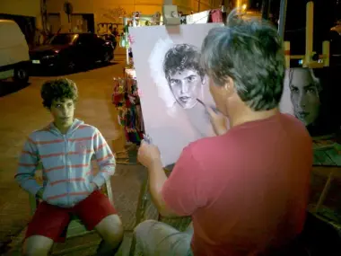 Retrato en vivo
