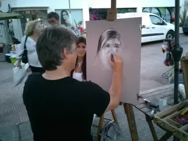 Retrato en vivo