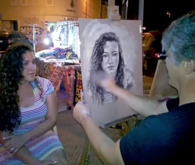 Retrato en vivo