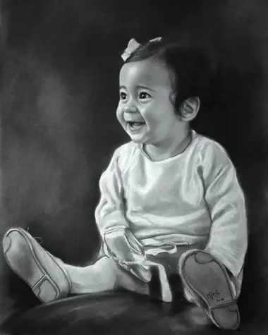 Encargar un retrato al carboncillo 