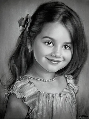 Retrato a partir de una fotografía
