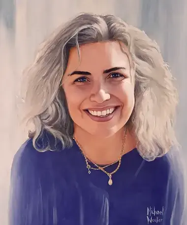 Realistic Oil Portrait